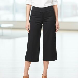 Maurice’s Black Stretch Cropped Dress Pants Size 5/6